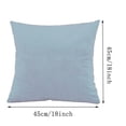 thumbnail image 2 of Dvumao Solid Color Velvet Pillow Cover, Sofa Cushion Cover for Living Room and Bedroom, Hidden Zipper, Machine Washable, 2 of 6