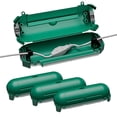 thumbnail image 1 of Funda para cable de extensión para exteriores iwillink, impermeable, verde, paquete de 4, 1 of 7