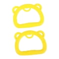 thumbnail image 3 of GARENDE 2 Pieces Gymnastics Rings Installation Bar Attachment for Children Yellow, 3 of 9