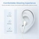 thumbnail image 3 of Paquete de 2 auriculares con cable para iPhone con certificación MFi, 3 of 7