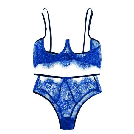 

HGWXX7 Lingerie for Women Plus Size New Fashion Lace Lingerie Underwear Sleepwear Pajamas Thong