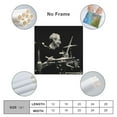 thumbnail image 2 of Jazz Drummer Charlie Watts Poster Canvas Poster Art Poster Canvas Painting Decor Wall Print Photo Gifts Home Modern Decorative Posters 28x28inch(70x70cm), 2 of 5