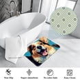 thumbnail image 3 of Corgi Dog Polyester Non-Slip Machine Washable Office Rug Door Rug Floor Mats, 3 of 6