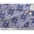 thumbnail image 3 of Soimoi Viscose Chiffon Fabric Check & Geometric Decor Fabric Printed Yard 42 Inch Wide, 3 of 5
