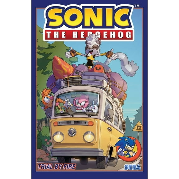 Sonic the Hedgehog Sonic the Hedgehog, Vol. 12: Trial by Fire, (Paperback)