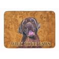 thumbnail image 1 of Carolines Treasures SC9127RUG Labrador Essuyez Vos Pattes Tapis de Mousse à Mémoire Lavable en Machine, 1 of 4