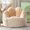 Beige, variant on Ebenchico Cat's Paw Bean Bag Chair for Adults, Large Memory Foam Beanbag Chairs with Armrests & Back Support, Cute Faux Fur Floor Lounger, Black