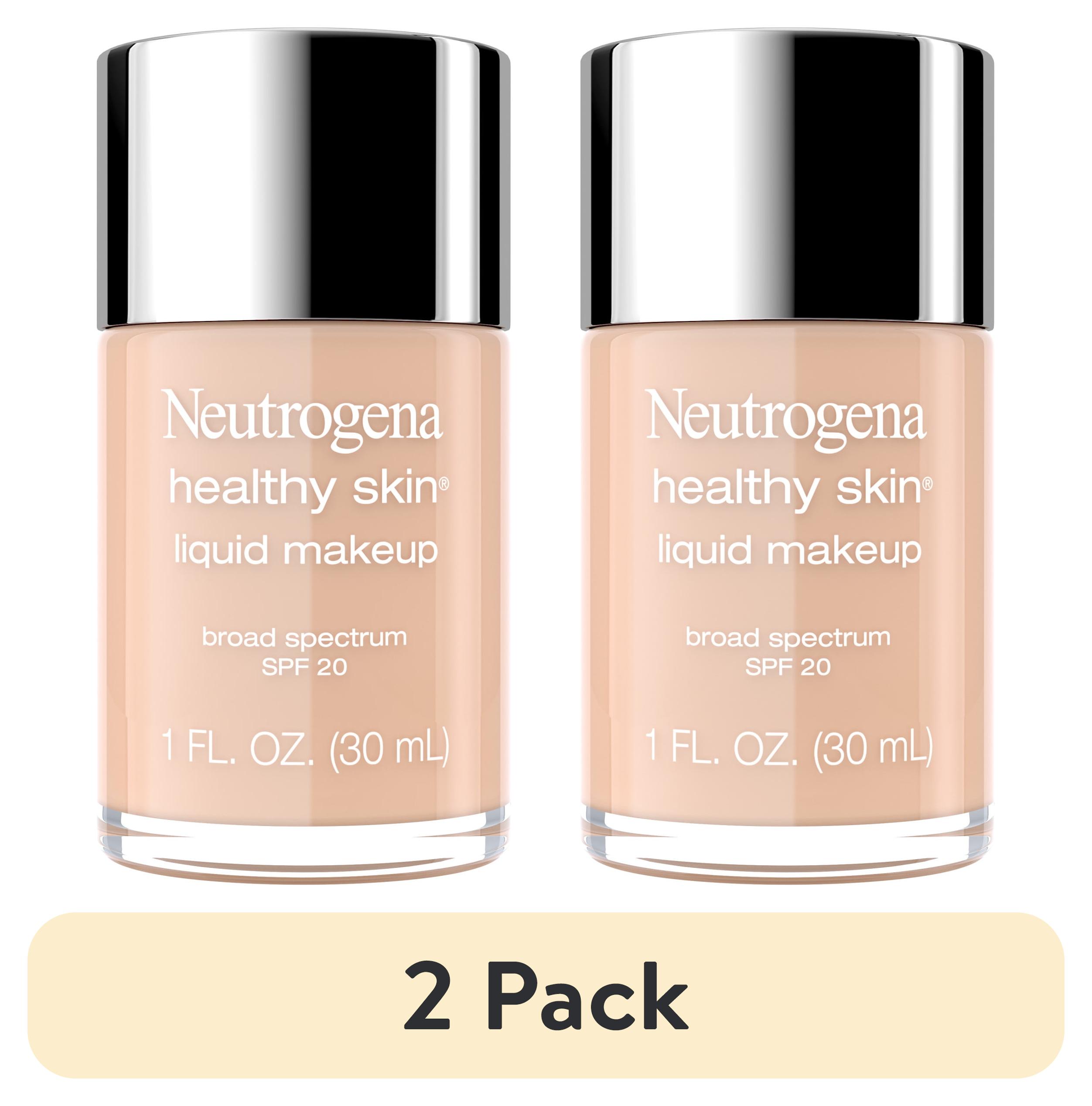 (2 pack) Neutrogena Healthy Skin Liquid Makeup, Soft Beige 350C, 1 fl. oz