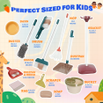 thumbnail image 4 of Kids Cleaning Set, Ejoyoyin 18pcs Toy Cleaning Set with Pretend Play Broom and Mop for Toddler Girls Boys, 4 of 7