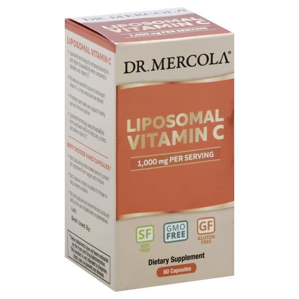 Dr. Mercola Premium Products Liposomal Vitamin C 60 Capsules