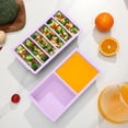 thumbnail image 6 of 2-Pack Silicone Freezer Trays with Lid, 2 Large 2-Cup(500Ml) & 6 Small 1/2-Cup(1, 6 of 9