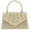 Gold, variant on Hfnxid Evening Bag for Women Sparkly Handbag,Women's Shoulder Bag Pleated Clutch Purse for Wedding,Prom,Party
