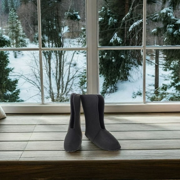 WHAMVOX 1 Pair Winter Snow Boots Thermal Liners Waterproof Boot Liners For Fishing Hiking And Outdoor Activities Cold Weather