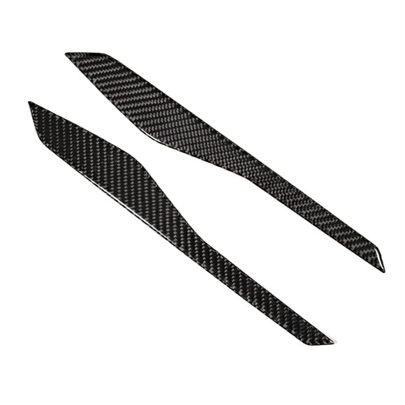 Fibra 2 Piezas De Fibra De Carbono Real Panel De Consola Central Decoración Ajuste Para Explorer 2013-2018