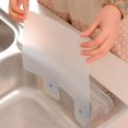 thumbnail image 1 of 2pcs Kitchen Sink Water Splash Guards With Sucker Waterproof Screen For Dish Fruit Vegetable Washing Anti-water Board, 1 of 3
