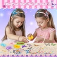 thumbnail image 6 of DIY Headbands Making Kit for Girls, Diamond Butterflies Hair Accessories Set for Girls 4-7, Girls Crafts Birthday Gifts for 5 6 7 8 9 10 Year Old Girls, 6 of 8