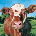 thumbnail image 2 of Baker, Sara 15x15 White Modern Wood Framed Museum Art Print Titled - Henry the Hereford, 2 of 4