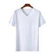 thumbnail image 4 of Ankishi Mens Vneck Tshirts Slim Fit Casual Short Sleeve Seamless Cool T-Shirt Summer Fashion Clothes for Leisure, 4 of 8