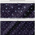 thumbnail image 2 of Soimoi Cotton Voile Fabric Moon & Galaxy Print Sewing Fabric Yard 42 Inch Wide, 2 of 7