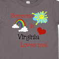 thumbnail image 4 of Inktastic Someone in Virginia Loves Me Boys or Girls Toddler T-Shirt, 4 of 5