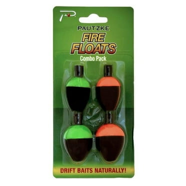 Pautzke Fire Float - Two Sizes 4 Pack