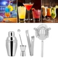 thumbnail image 2 of 5 unids/set coctelera de acero inoxidable, mezclador, herramienta para beber, Bar en casa, 250ml, 2 of 8