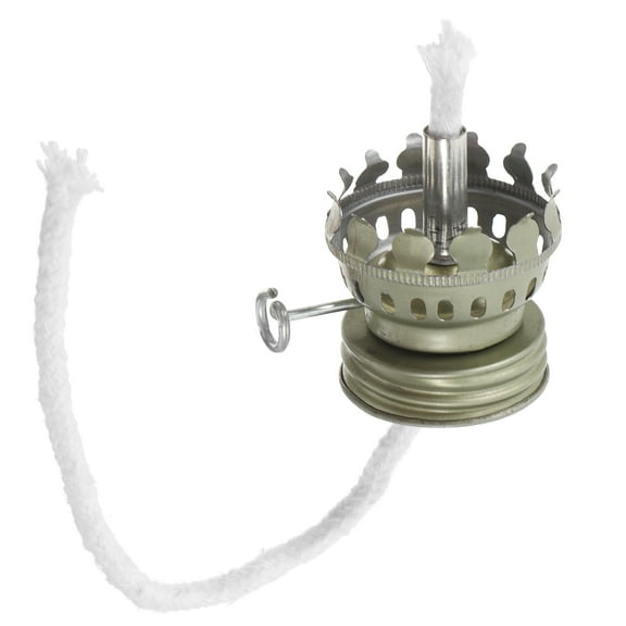 NIAIZEK Aluminum Wick Holder Oil Lamp Accessory for Crafts and Home Lighting Solutions