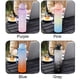 thumbnail image 5 of Bicicleta Botella de agua de plástico con marcador de tiempo Taza de bebida a prueba de fugas deportiva (Azul) Tmvgtek Accesorios para bicicletas, 5 of 9