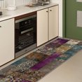 thumbnail image 3 of 2x6 FT Kitchen Runner Rugs Non Skid Washable, Faux Wool Rug Runners for Hallways Bathroom Carpet Runner, Soft Indoor Modern Floor Rug for Entryway Laundry Room, 3 of 11