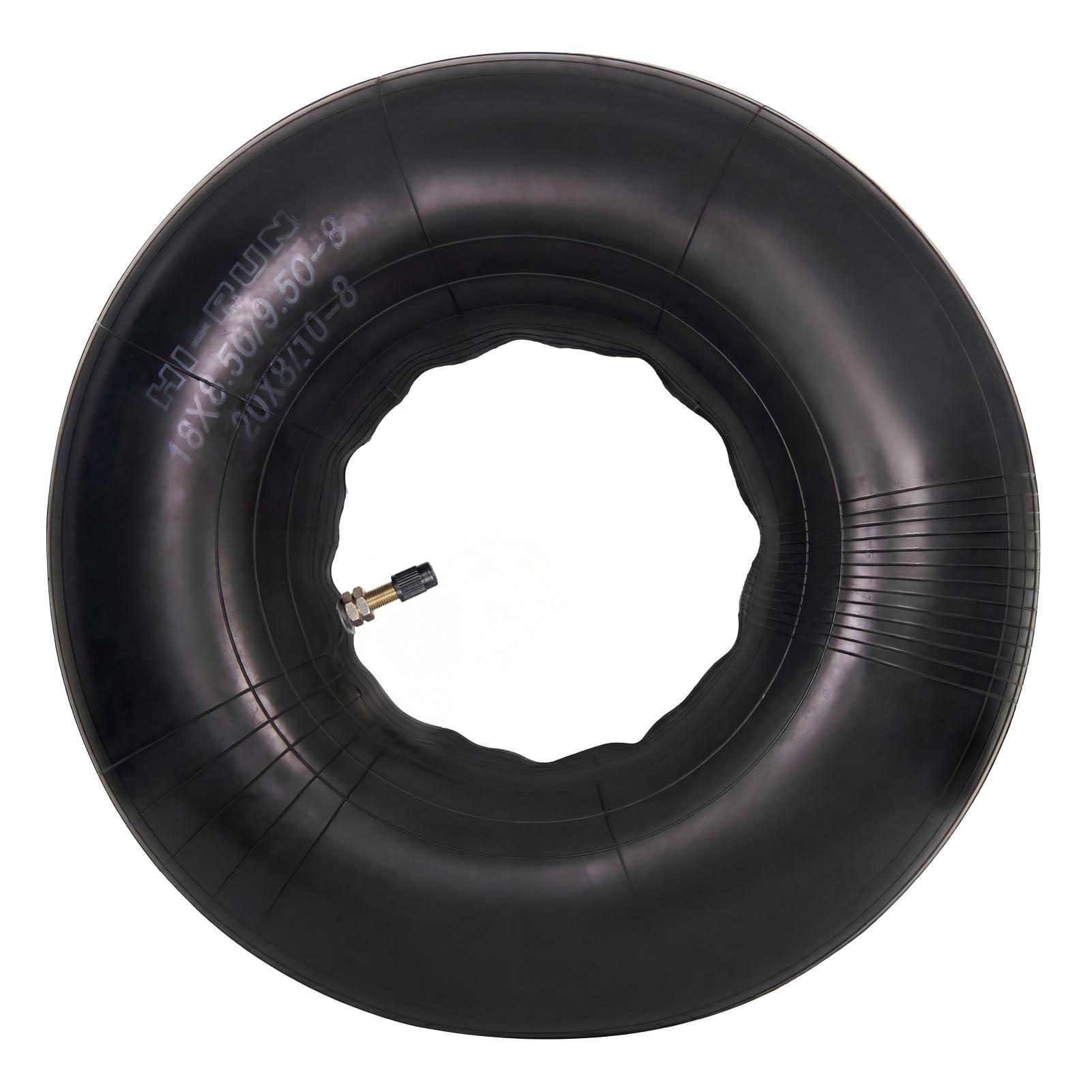 Hi-Run 18X8.50/9.50-8 Butyl Inner Tube TR6 for Lawn Mower & Garden Tractor Tires