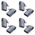thumbnail image 1 of Adaptador OTG de 8 Piezas para Adaptador Micro-USB A USB OTG de Ángulo Izquierdo/Derecho de 90 Grados para Tableta de Teléfono Android, 1 of 10