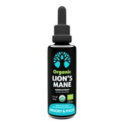 LOOV Organic Lion’s Mane Tincture - Mushroom Supplement - Cognitive Support