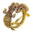 thumbnail image 1 of Pulsera de piel de para mujer, pulsera elegante con bisagras, joyería para la muñeca, regalos de cumpleaños, fiesta de San Valentín,, 1 of 9