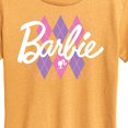 thumbnail image 3 of Barbie - Argyle - Women's Short Sleeve Graphic T-Shirt, 3 of 6