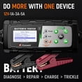 thumbnail image 2 of Cargador de Baterías FOXWELL BC521 12V 5A 4 en 1 con Probador Inteligente, 2 of 9