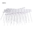 thumbnail image 4 of 100Pcs  Practical Disposable Cable Zip Ties Anti-theft Self-locking Tie For Clothes Suitcase Shoes Bag Label Tag,white, 4 of 7