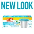 thumbnail image 2 of Glad OdorShield Small Drawstring Trash Bags - Febreze Beachside Breeze - 4 Gallon - 34 Count, 2 of 17