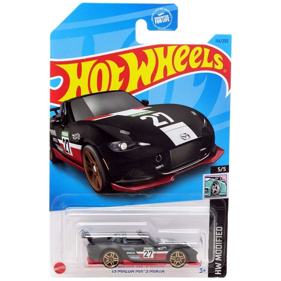 Hot Wheels HW Modified '15 Mazda MX-5 Miata Diecast Car