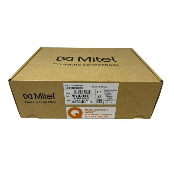 Mitel 6940W Gigabit WiFi IP Phone (50008387) - Brand New w/1-Year Warranty
