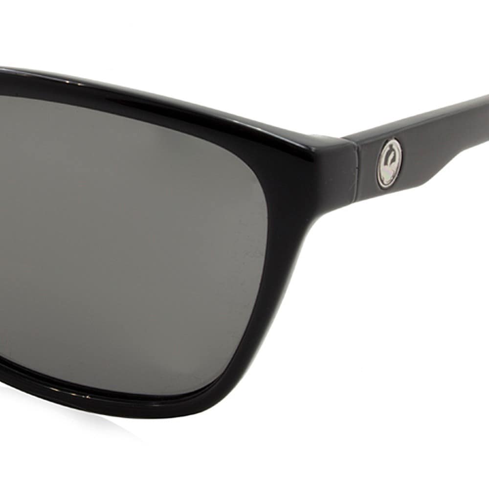DR506S Carry On Sunglasses Jet Black Frames Gray Lenses - image 3 of 4