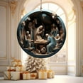 thumbnail image 4 of Moocorvic Nativity Scene Christmas Ornament Nativity Ornament Christian Religious Christmas Decorations for Xmas Tree Party Decoration 3.2'', 4 of 8