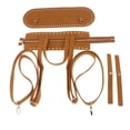 thumbnail image 1 of Conjunto de Piezas de de material cuero PU, de Tejer DIY, Accesorios para s de - marrón Salvador Bolso de la PU que hace piezas, 1 of 8