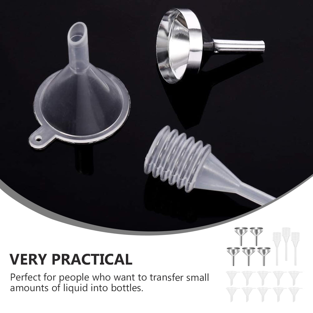 5 Pieces Mini Metal Funnels For Filling Small Bottles Transferring Liquid  Refill Perfume Essential Oil Dispensing Tool