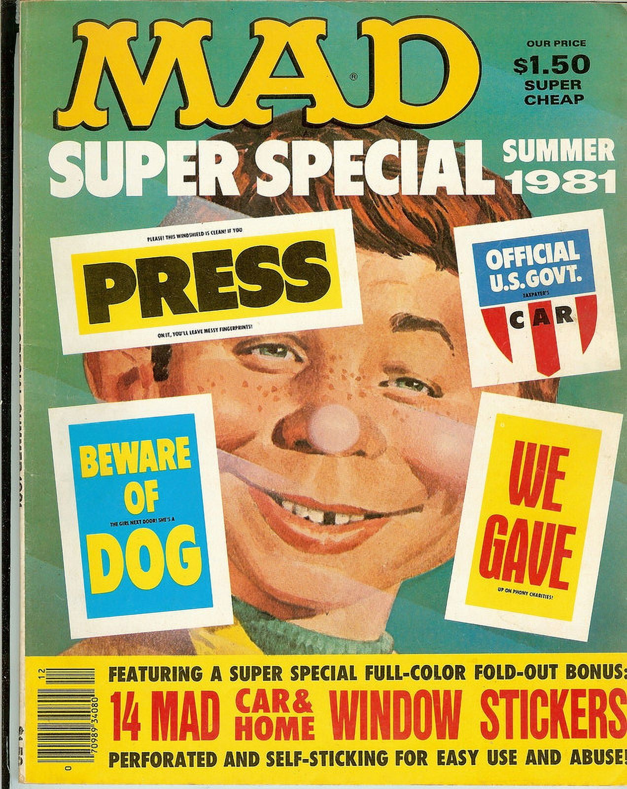 MAD Magazine Super Special Summer 1981