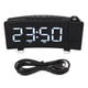 thumbnail image 2 of Reloj De Alarma Digital LED 180 En La Pared De Techo USB Despertador De Potencia Para El Dormitorio Para Niños Durmientes Pesados ​​​​ancianos, 2 of 7