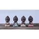 thumbnail image 3 of Bonita Estatua de Buda Pequeño, Estatuilla de Monje Pequeño, Bandeja de Té de Agua para Mascotas para Decoración de Bandeja de Té , para Rosado Macarena Pequeña estatua de Buda, 3 of 7