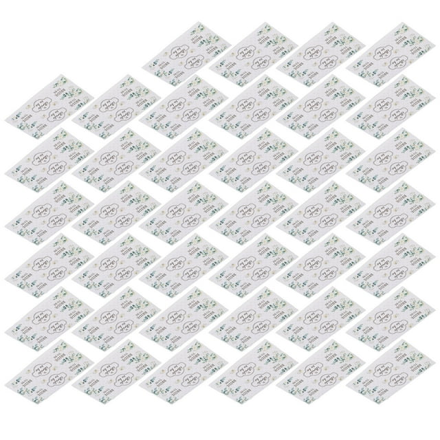 Etiquetas Engomadas De La Botella De Agua De La Novia Para Ser, Operación Simple Fácil De Usar Etiquetas Impermeables De La Botella De Agua Material De Papel 80pcs Para La Fiesta YLSHRF Wedding Labels