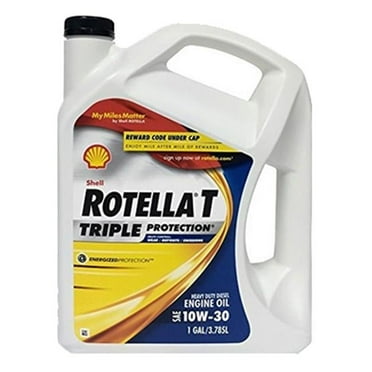 Shell Rotella 550019920 T10W30 CJ4 Motor Oil