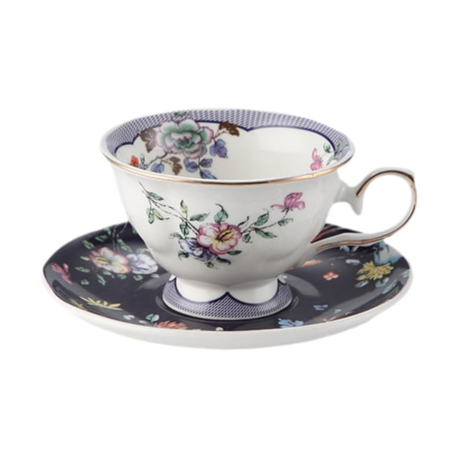 Taza de Café Cappuccino Mug con Base Redonda Juego de Taza de con Pared Gruesa Taza de Latte de Cerámica con Platillo Taza para Cappuccino