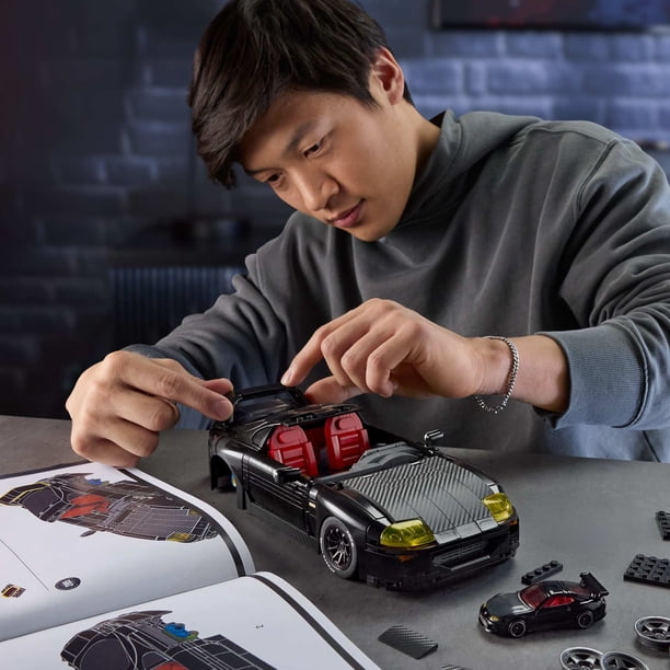 Mattel Brick Shop Hot Wheels '94 Toyota Supra MKIV Building Toy